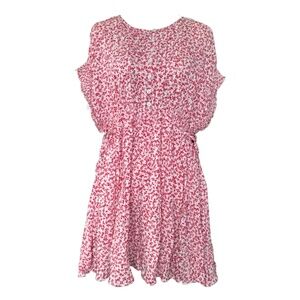 Free People Floral Tunic Blouse